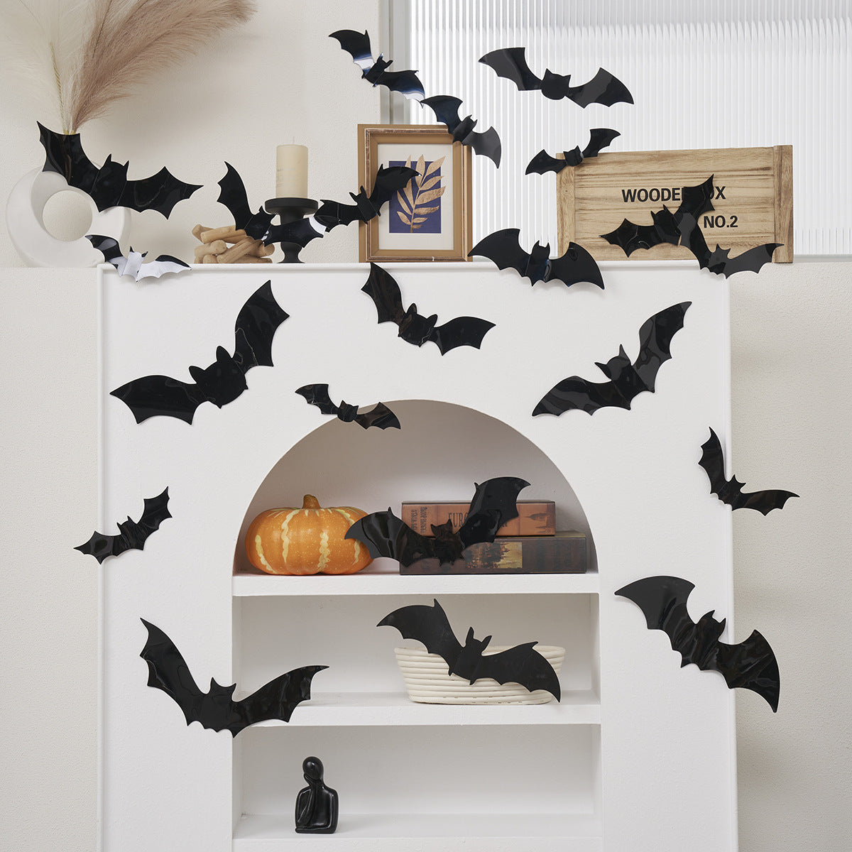 Murciélagos LED 3D | HALLOWEEN
