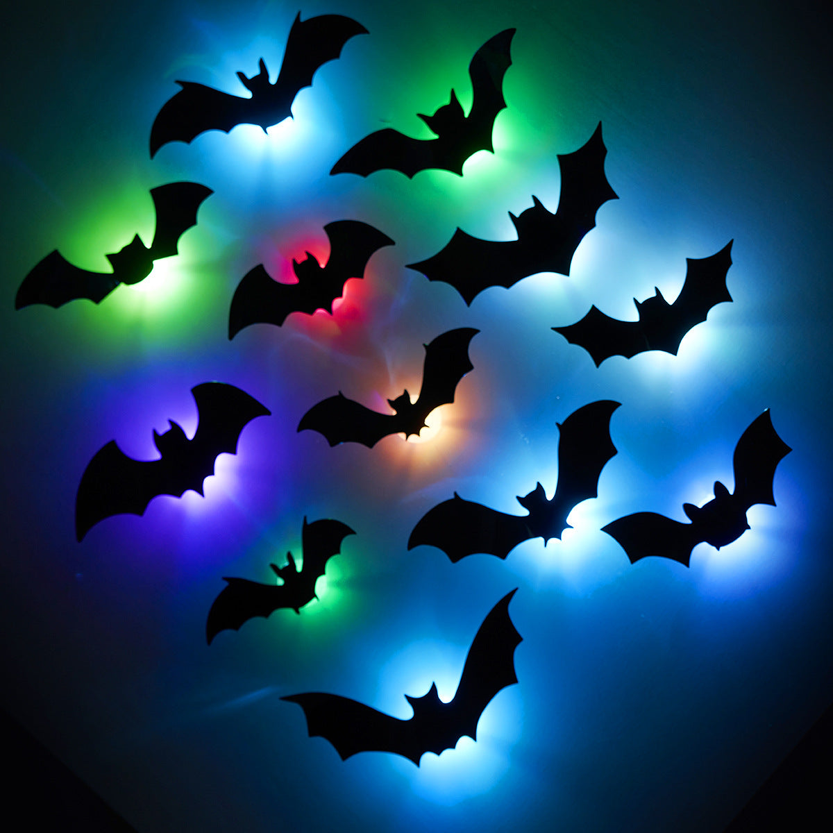 Murciélagos LED 3D | HALLOWEEN